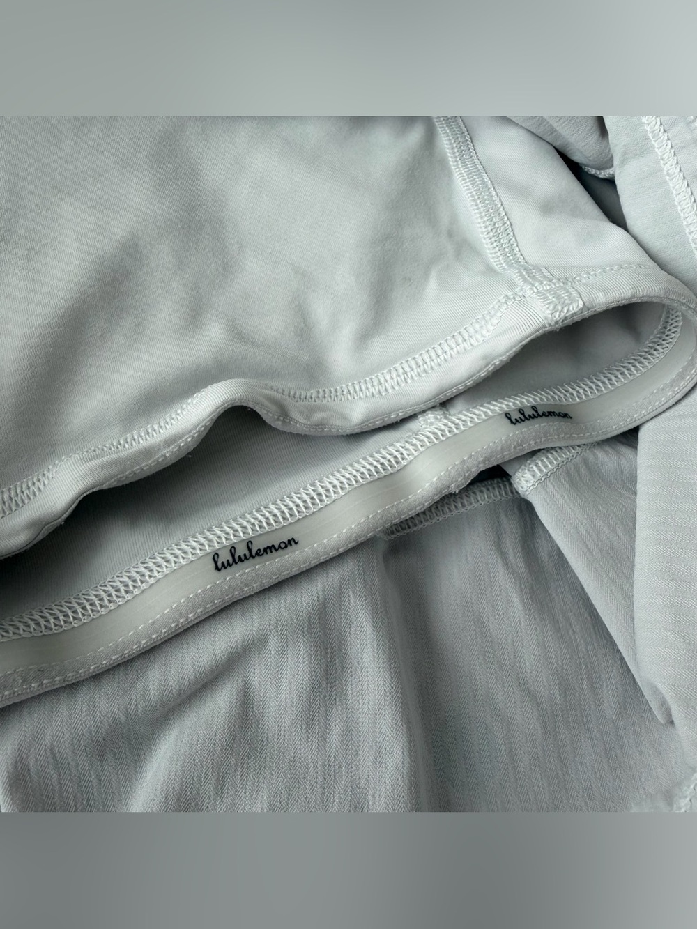 Lululemon Pace Rival Skirt (Tall) *4-way Stretch 15" White 4 Tennis Skort W8A85T - Picture 3 of 10